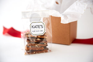 Kate's Single Batch Toffee Quarter Pound Box